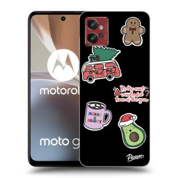 Hülle für Motorola Moto G32 - Christmas Stickers
