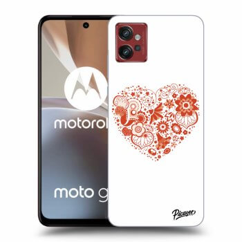 Hülle für Motorola Moto G32 - Großes Herz