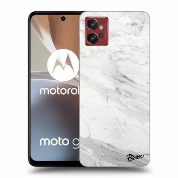 Hülle für Motorola Moto G32 - White marble