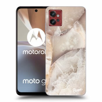 Hülle für Motorola Moto G32 - Cream marble