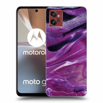 Hülle für Motorola Moto G32 - Purple glitter