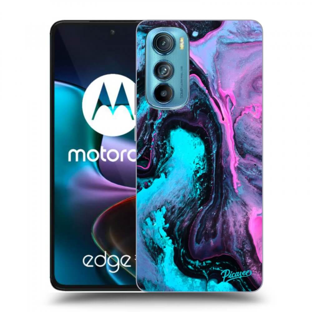 Picasee Motorola Edge 30 Hülle - Schwarzes Silikon - Lean 2