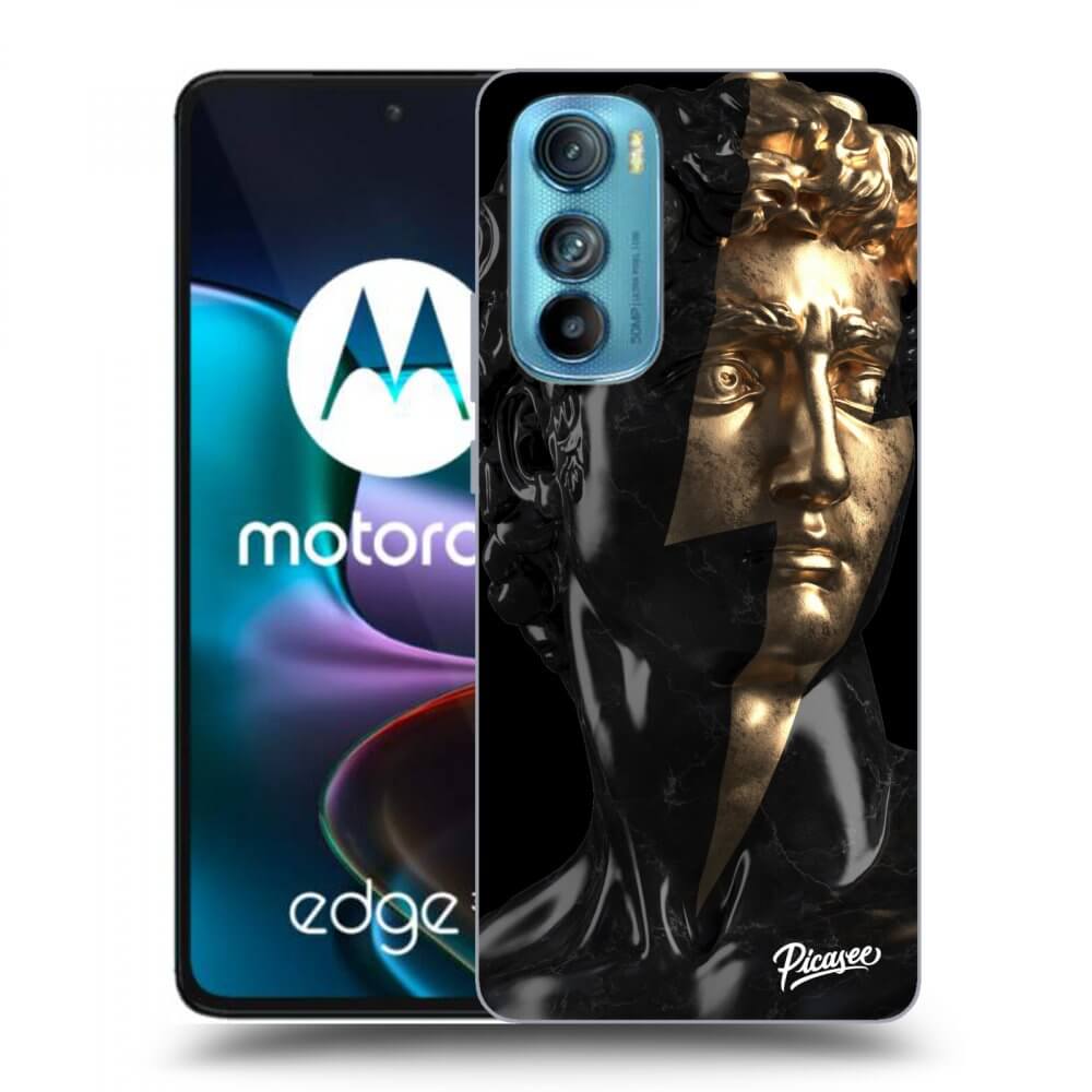 Picasee Motorola Edge 30 Hülle - Schwarzes Silikon - Wildfire - Black