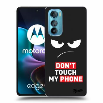 Hülle für Motorola Edge 30 - Angry Eyes - Transparent