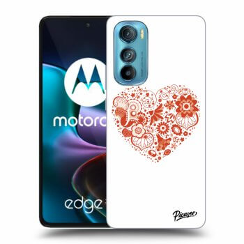 Hülle für Motorola Edge 30 - Großes Herz