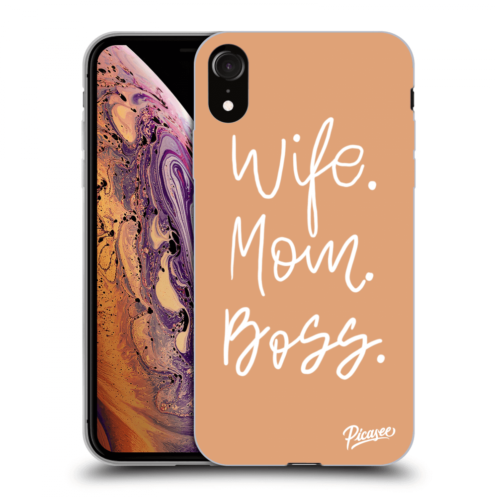 Picasee ULTIMATE CASE für Apple iPhone XR - Boss Mama