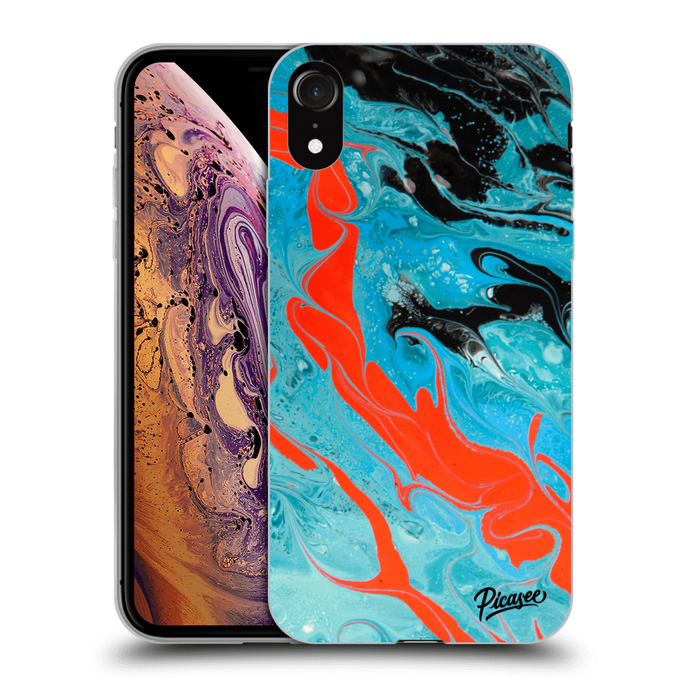 Picasee ULTIMATE CASE für Apple iPhone XR - Blue Magma