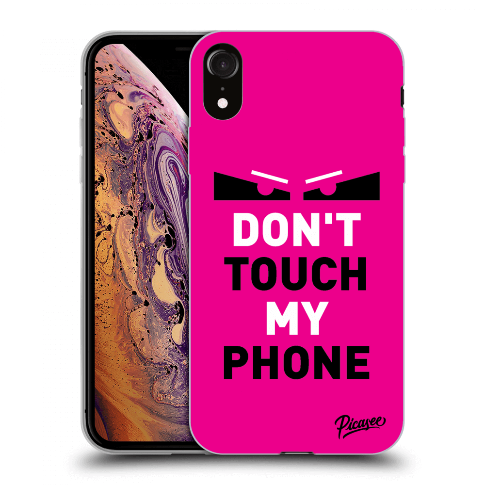 Picasee ULTIMATE CASE für Apple iPhone XR - Shadow Eye - Pink