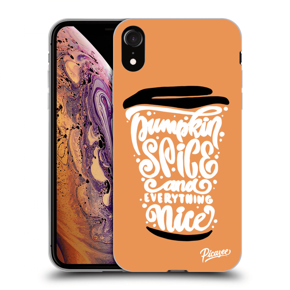 Picasee ULTIMATE CASE für Apple iPhone XR - Pumpkin coffee