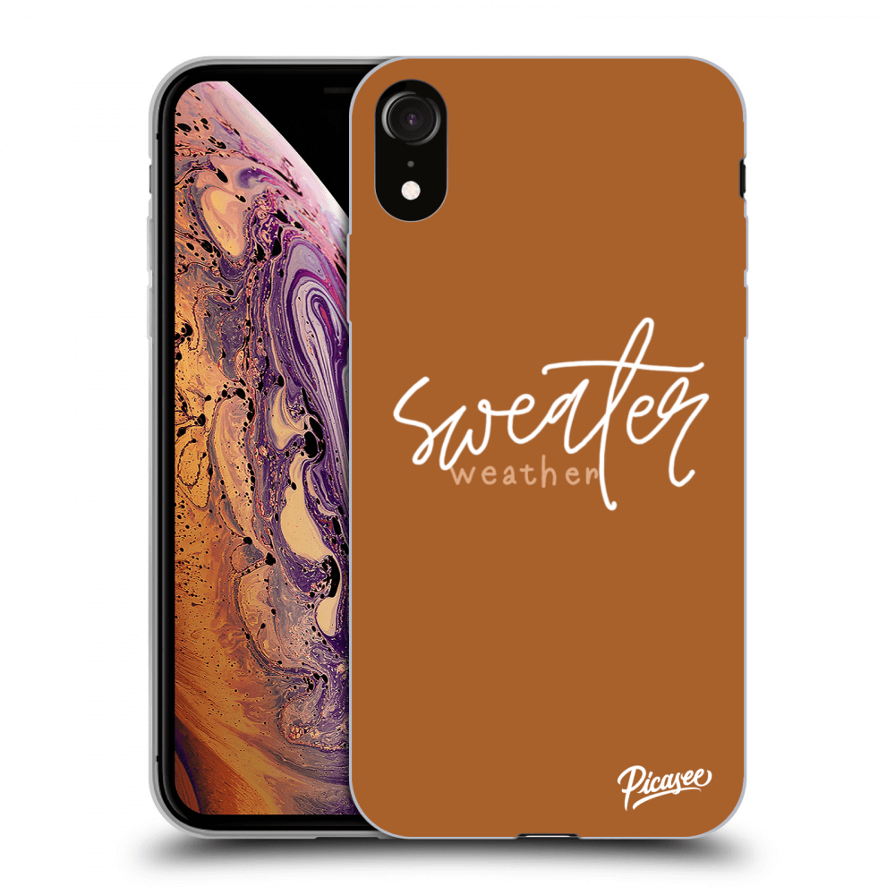 Picasee ULTIMATE CASE für Apple iPhone XR - Sweater weather