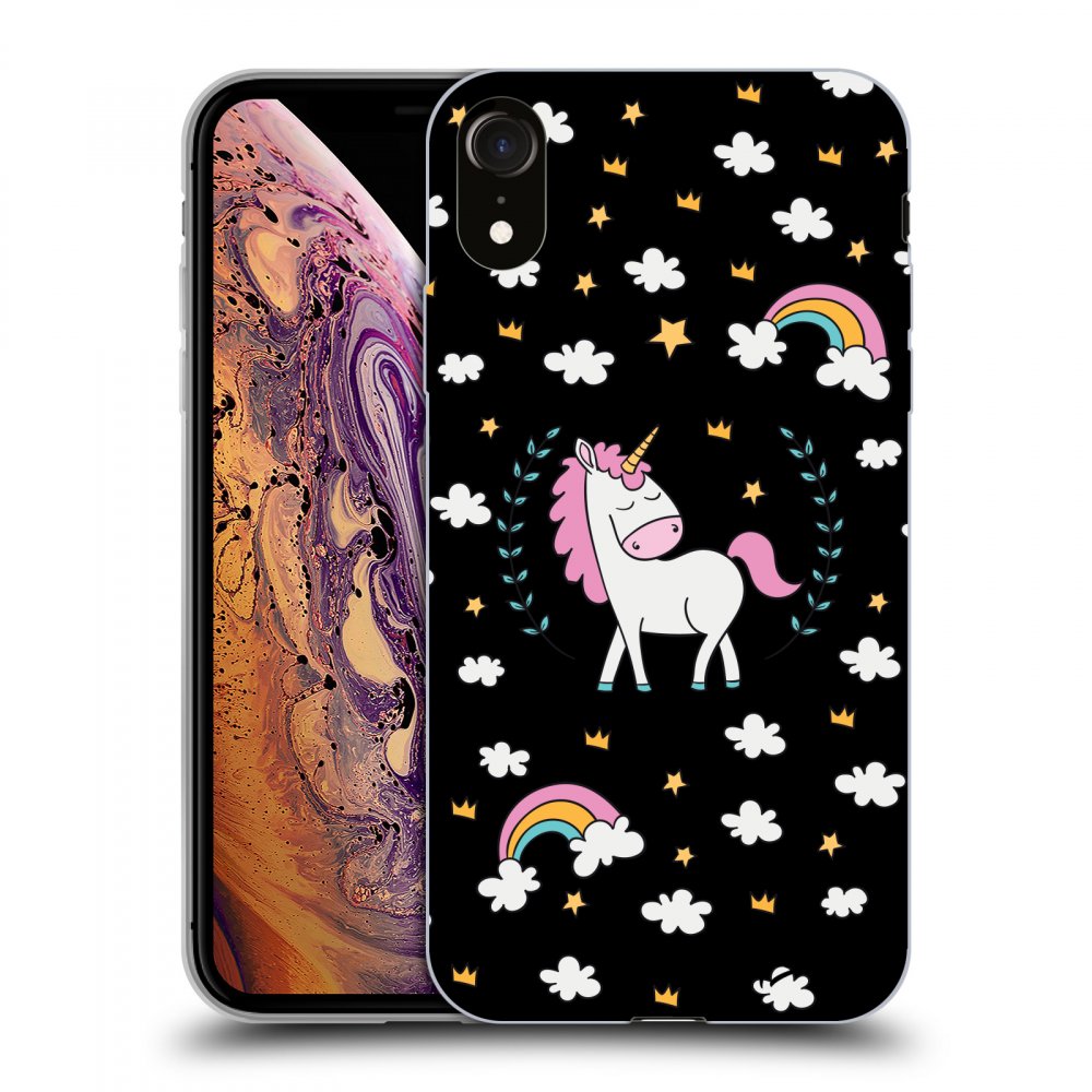 Picasee ULTIMATE CASE für Apple iPhone XR - Unicorn star heaven