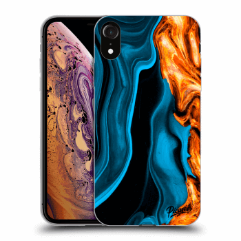 Picasee ULTIMATE CASE für Apple iPhone XR - Gold blue