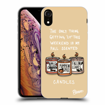 Hülle für Apple iPhone XR - Candles