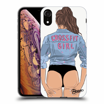 Picasee Apple iPhone XR Hülle - Transparentes Silikon - Crossfit girl - nickynellow