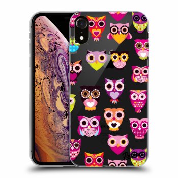 Picasee Apple iPhone XR Hülle - Transparentes Silikon - Owls