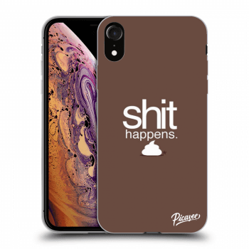 Picasee ULTIMATE CASE für Apple iPhone XR - Shit happens