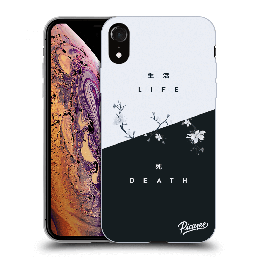 Picasee ULTIMATE CASE für Apple iPhone XR - Life - Death