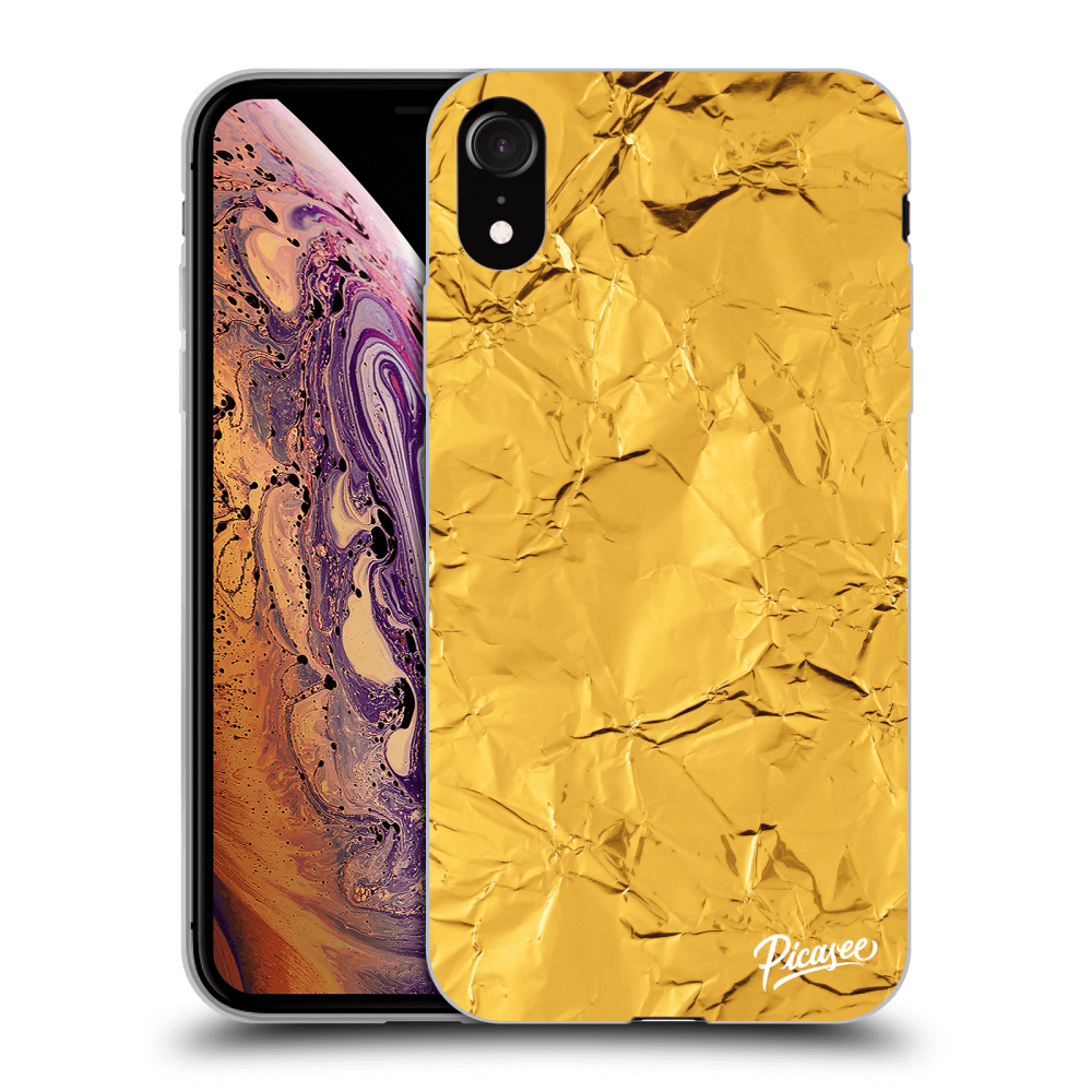 Picasee ULTIMATE CASE für Apple iPhone XR - Gold