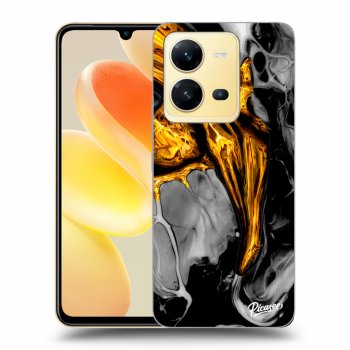 Hülle für Vivo X80 Lite - Black Gold