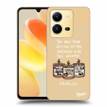 Hülle für Vivo X80 Lite - Candles