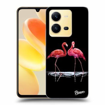 Hülle für Vivo X80 Lite - Flamingos couple