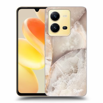 Hülle für Vivo X80 Lite - Cream marble