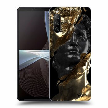 Hülle für Sony Xperia 10 III - Gold - Black