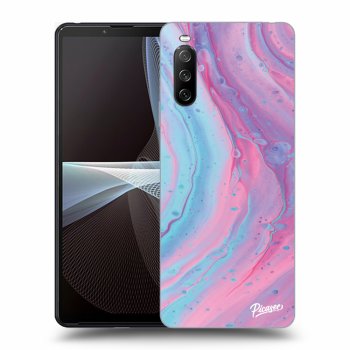 Hülle für Sony Xperia 10 III - Pink liquid