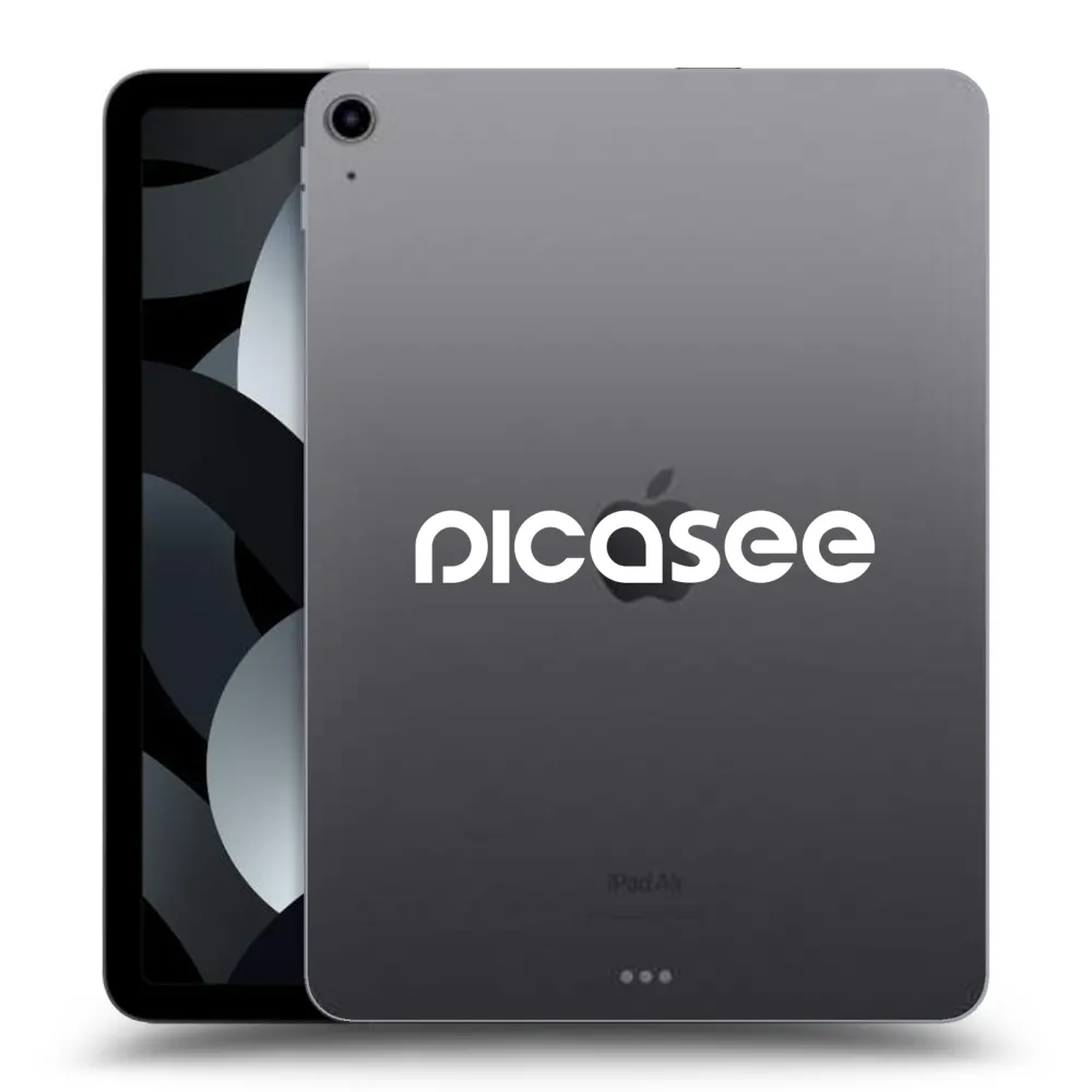 Picasee transparente Silikonhülle für Apple iPad Pro 11" 2019 (1.gen.) - Picasee - new logo - white