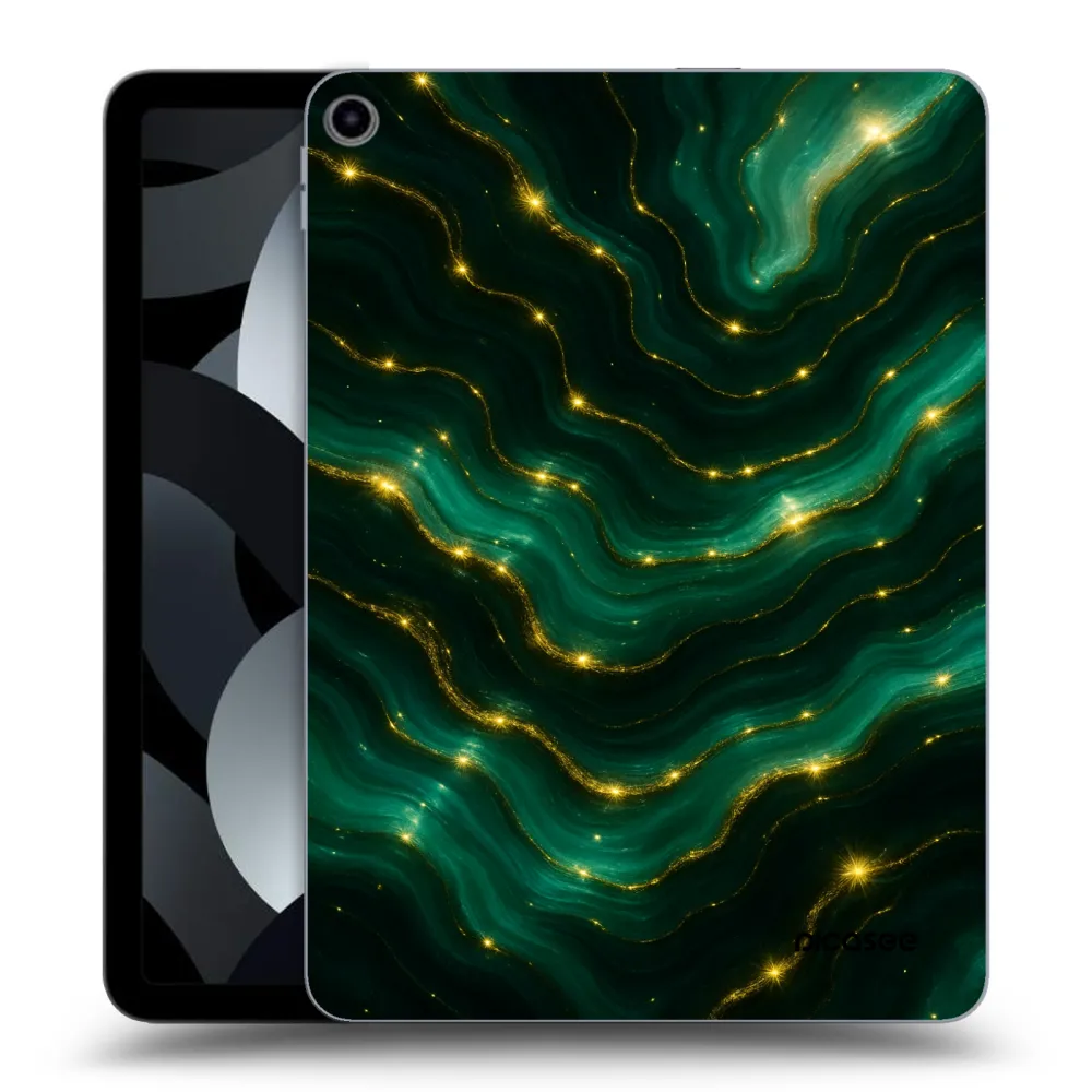 Picasee transparente Silikonhülle für Apple iPad Pro 11" 2019 (1.gen.) - Emerald