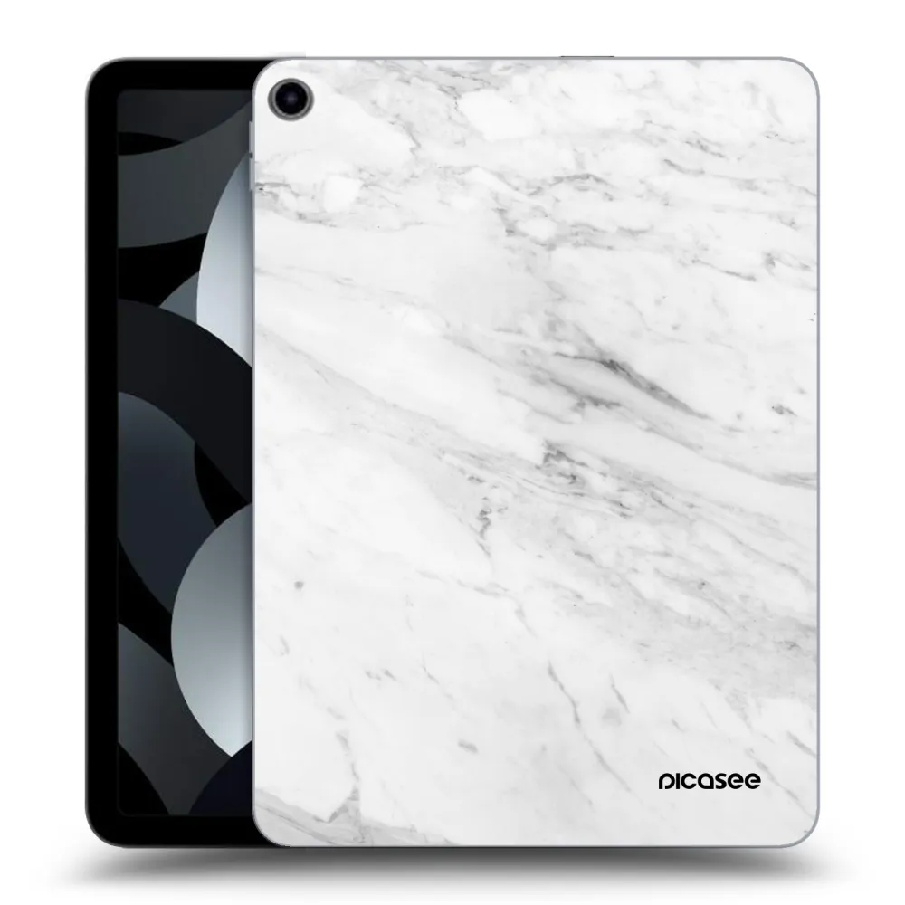 Picasee transparente Silikonhülle für Apple iPad Pro 11" 2019 (1.gen.) - White marble