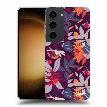 Hülle für Samsung Galaxy S23 5G - Purple Leaf