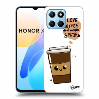 Hülle für Honor X8 5G - Cute coffee