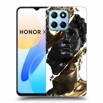 Hülle für Honor X8 5G - Gold - Black