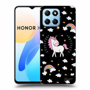 Hülle für Honor X8 5G - Unicorn star heaven