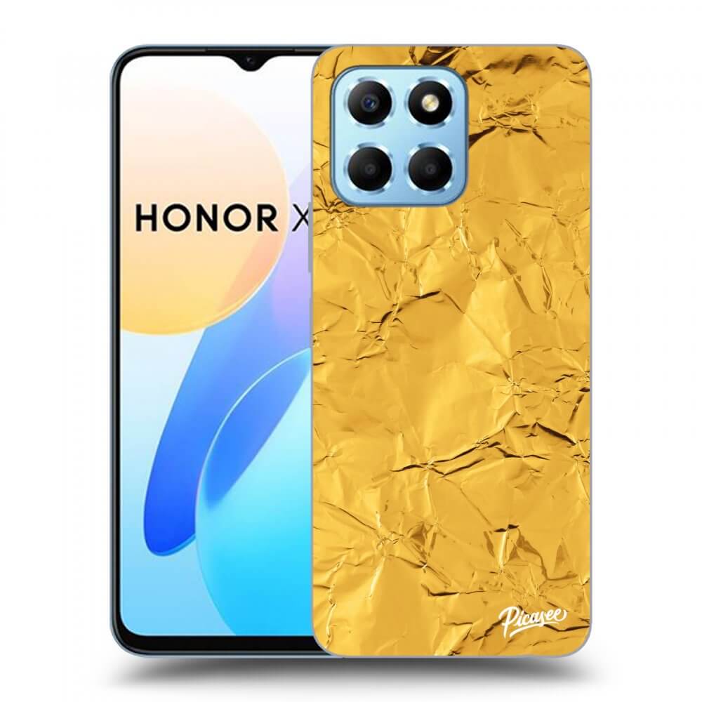 Picasee ULTIMATE CASE für Honor X8 5G - Gold