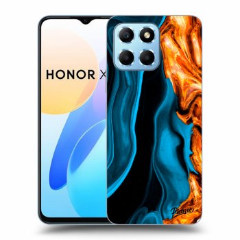 Hülle für Honor X6 - Gold blue