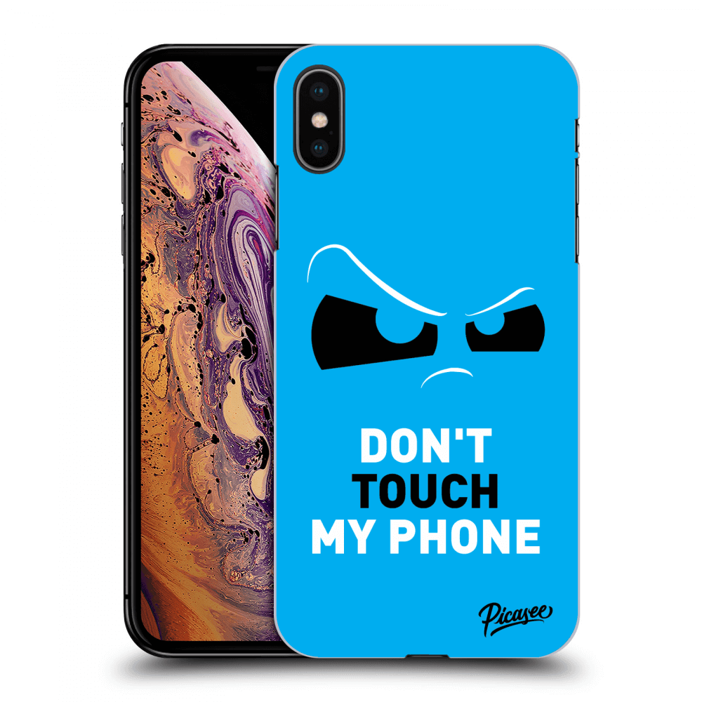 Picasee ULTIMATE CASE für Apple iPhone XS Max - Cloudy Eye - Blue