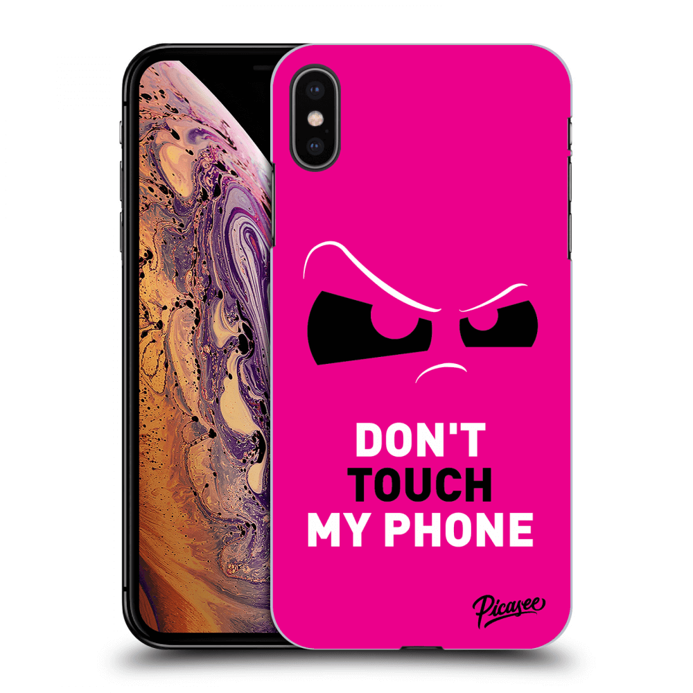 Picasee ULTIMATE CASE für Apple iPhone XS Max - Cloudy Eye - Pink