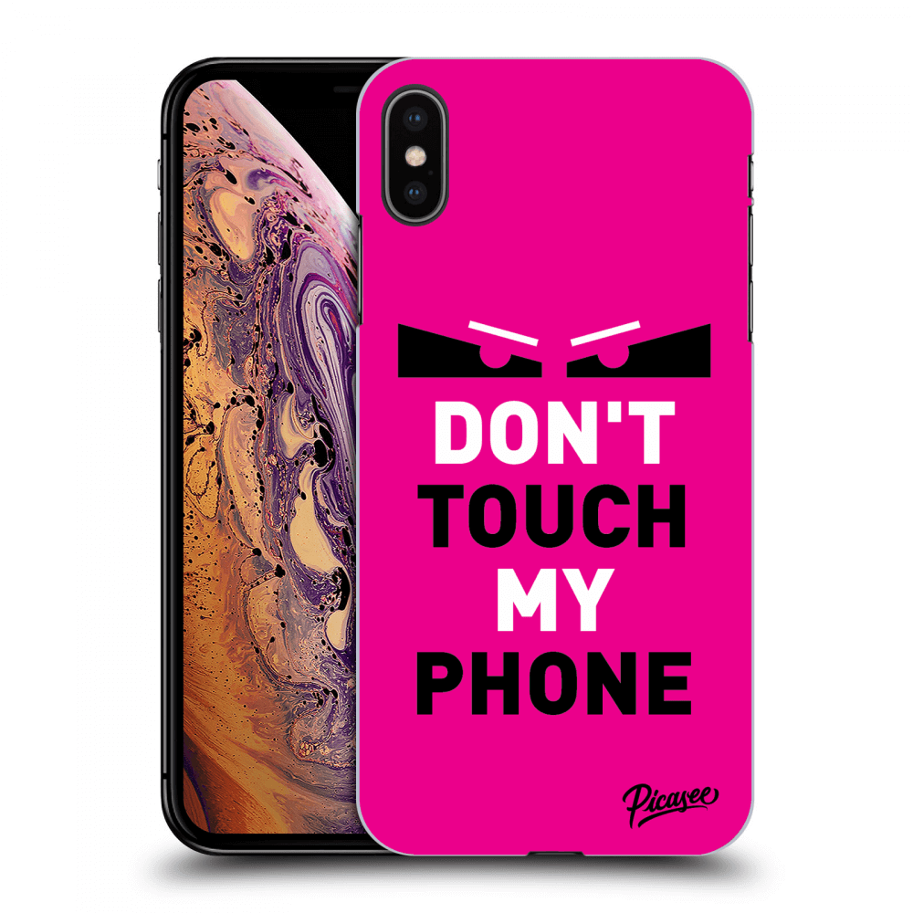 Picasee ULTIMATE CASE für Apple iPhone XS Max - Shadow Eye - Pink