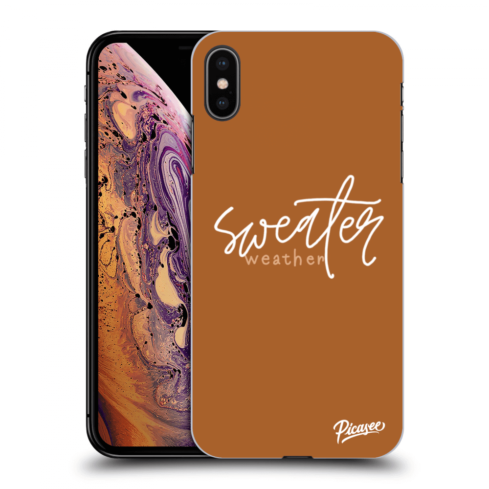 Picasee ULTIMATE CASE für Apple iPhone XS Max - Sweater weather