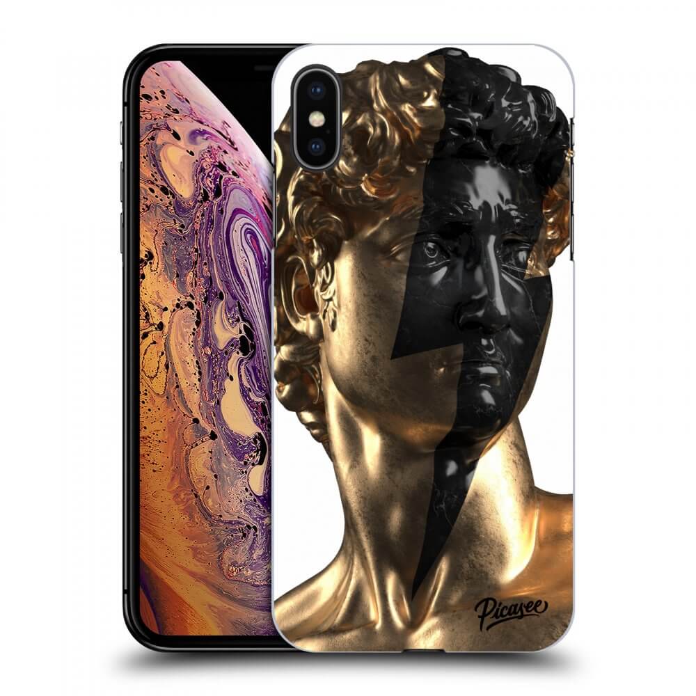Picasee ULTIMATE CASE für Apple iPhone XS Max - Wildfire - Gold