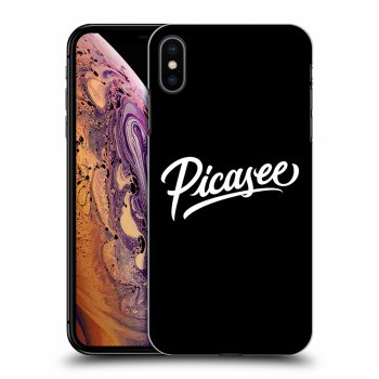 Hülle für Apple iPhone XS Max - Picasee - old logo - white