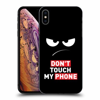 Hülle für Apple iPhone XS Max - Angry Eyes - Transparent