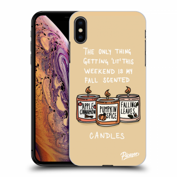 Hülle für Apple iPhone XS Max - Candles