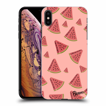 Picasee Apple iPhone XS Max Hülle - Transparentes Silikon - Watermelon
