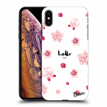 Hülle für Apple iPhone XS Max - Hello there