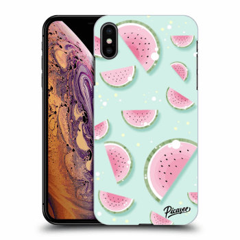 Picasee Apple iPhone XS Max Hülle - Transparentes Silikon - Watermelon 2