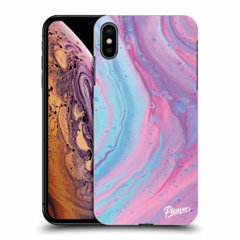 Hülle für Apple iPhone XS Max - Pink liquid