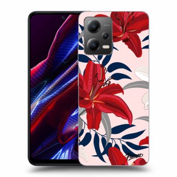 Hülle für Xiaomi Poco X5 - Red Lily